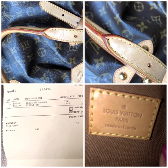 SOLD-Authentic Louis Vuitton Tivoli GM - Picture 3 of 8